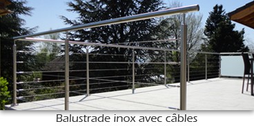 Configurez votre balustrade en inox à câbles sur mesure